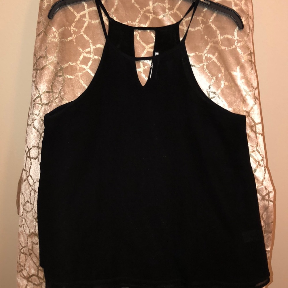 Black dressy tank top